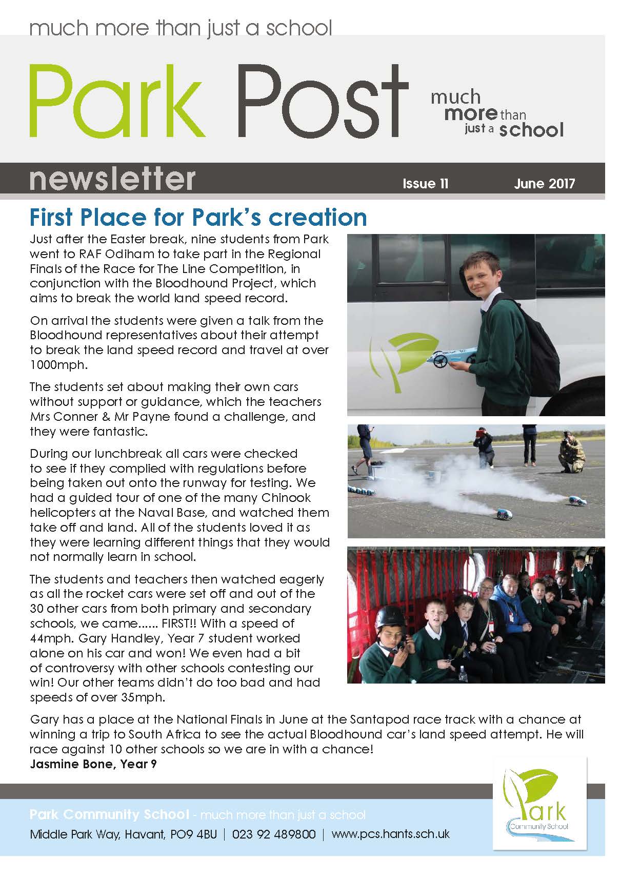 Park Post Issue 11 Frontcover